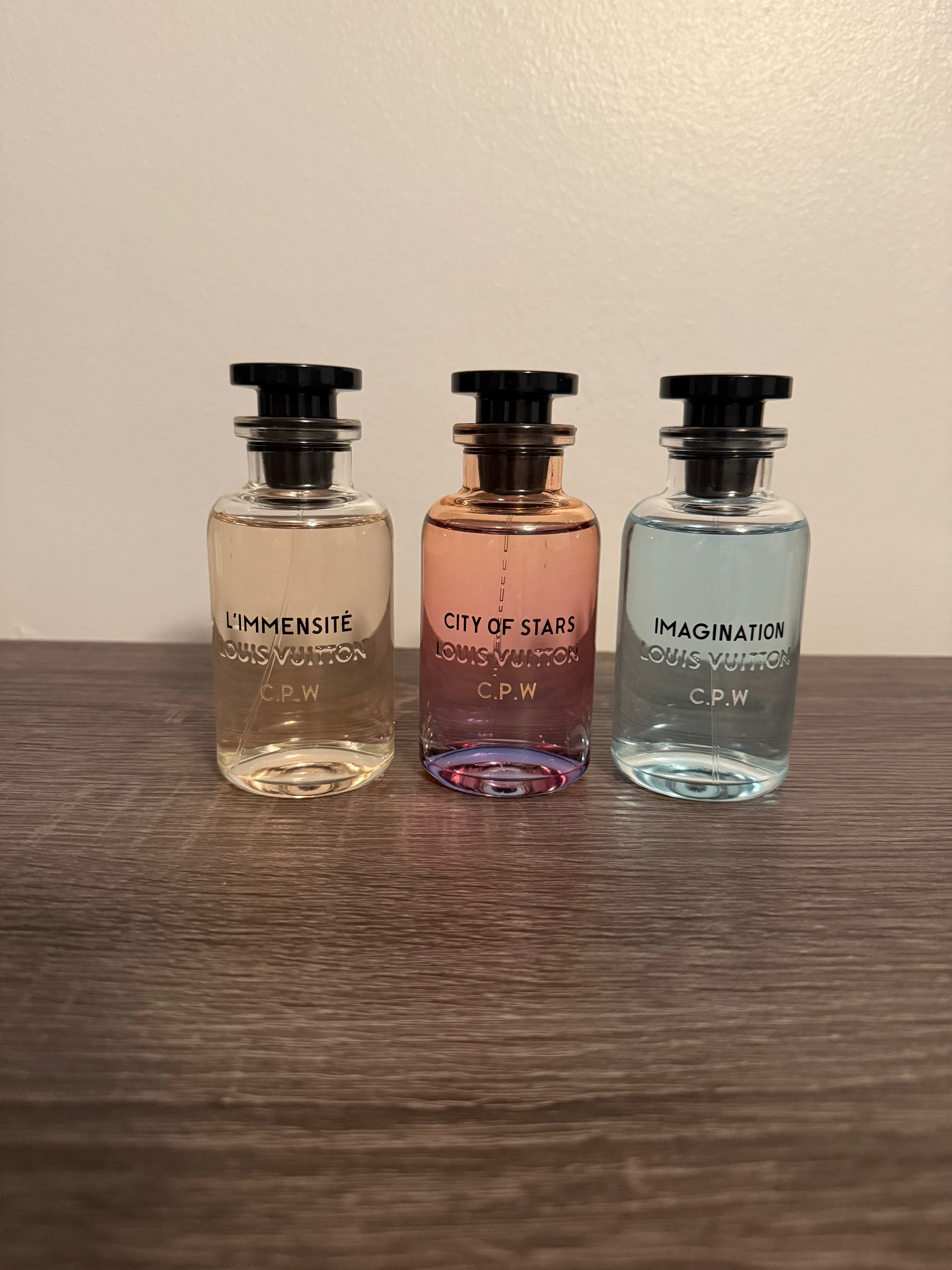 Louis Vuitton bundle- Hand-Decanted Travel Samples